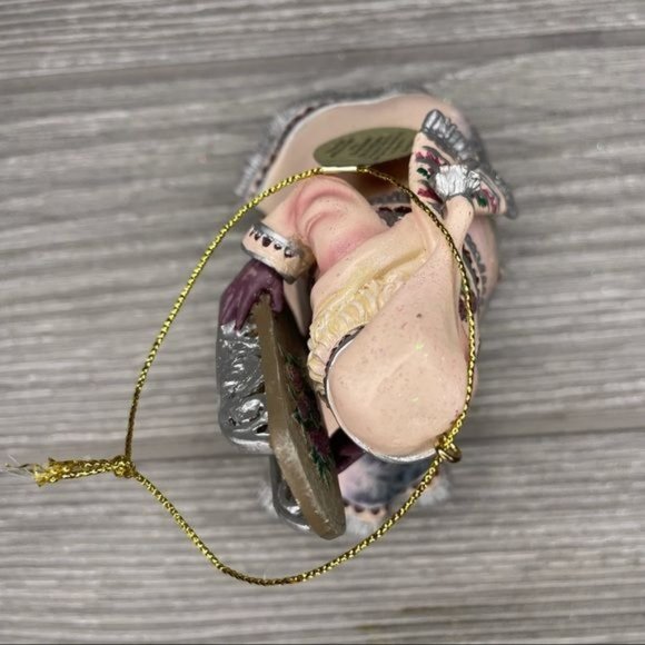 Ashton drake old world Santa Thomas Kinkade winter path of welcome ornament - Picture 5 of 7